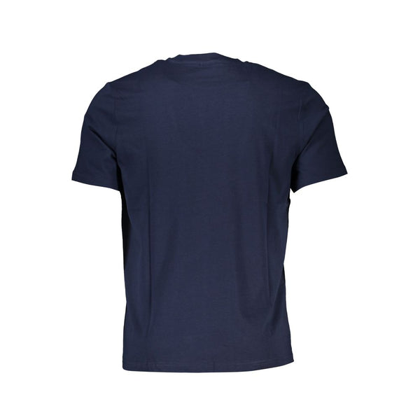 T-shirt di cotone blu