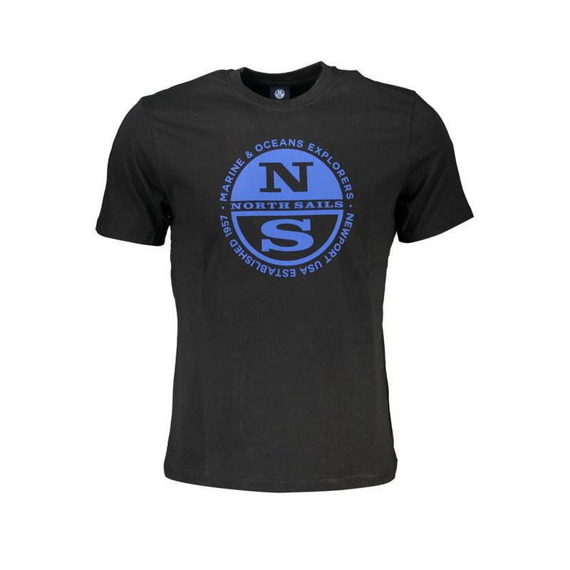 T-shirt in cotone nero