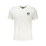 T-shirt di cotone bianco