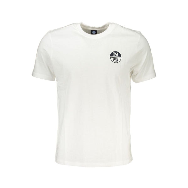 T-shirt di cotone bianco