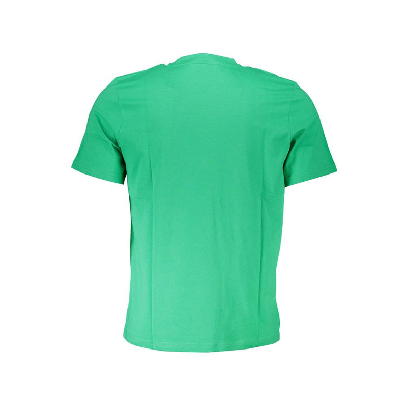 Camiseta de algodón verde