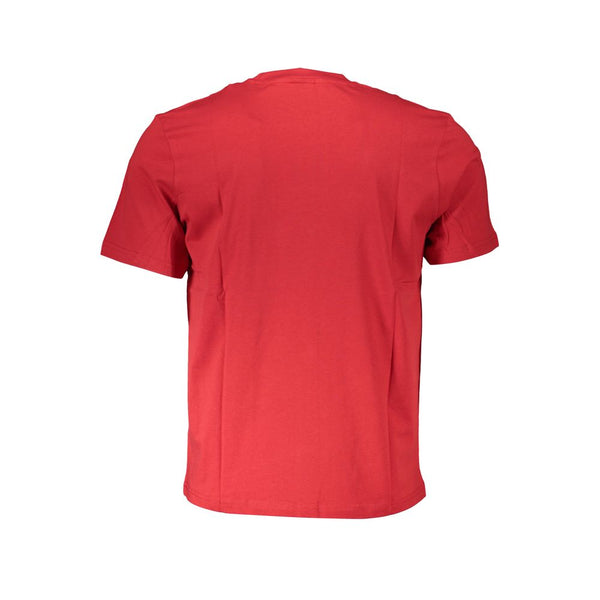 Rotes Baumwollt-Shirt