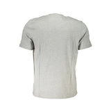 Camiseta de algodón gris