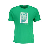 T-shirt en coton vert