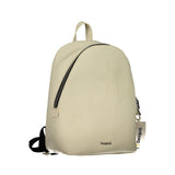 Chic White Contrast Detail Rucksack