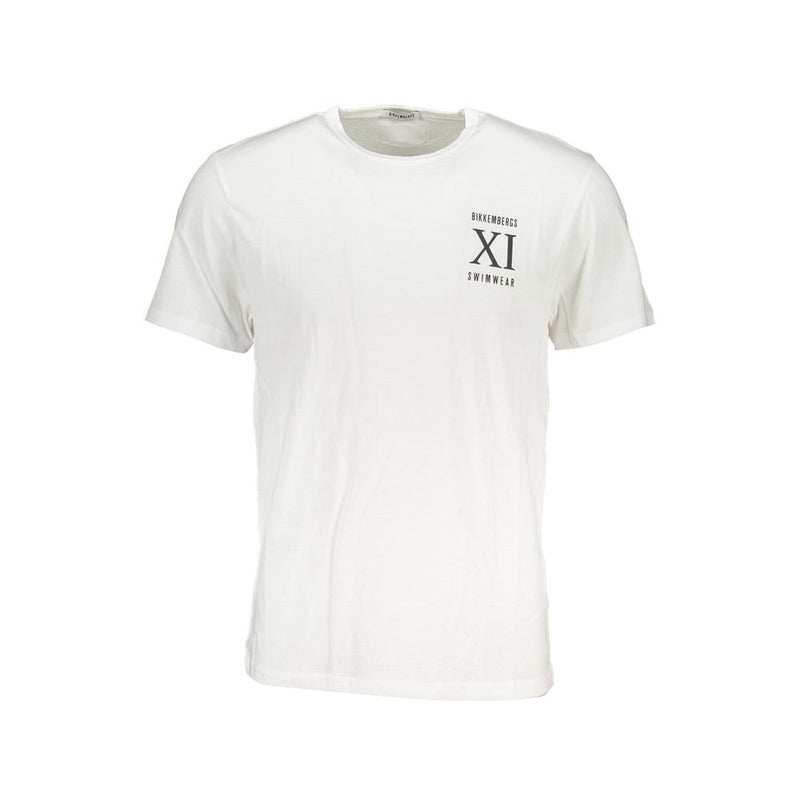 T-shirt di cotone bianco