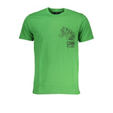 T-shirt en coton vert