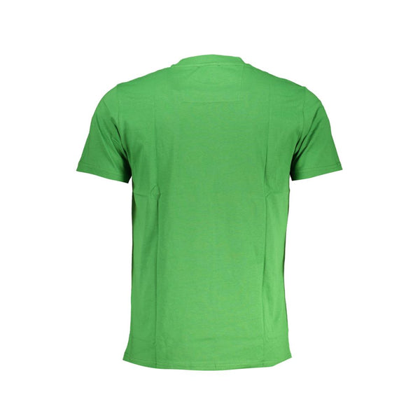 Camiseta de algodón verde