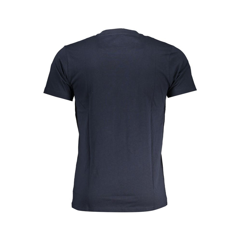 T-shirt di cotone blu