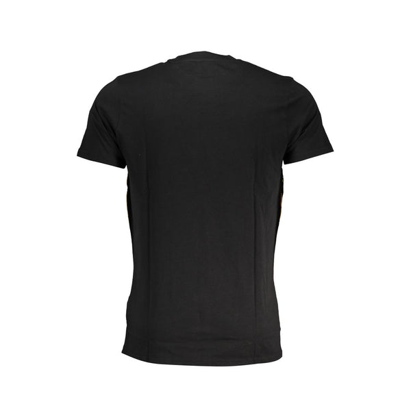 Camiseta de algodón negro