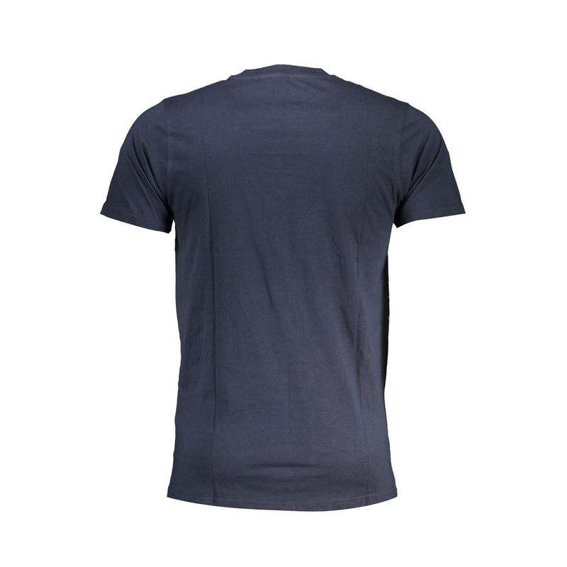 T-shirt di cotone blu