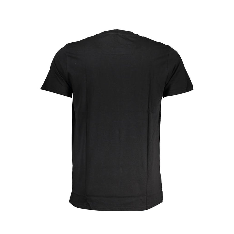 Camiseta de algodón negro