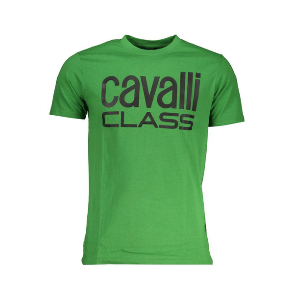 Camiseta de algodón verde