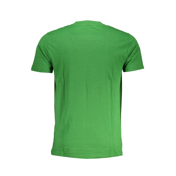 Camiseta de algodón verde