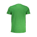 Camiseta de algodón verde