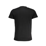 Camiseta de algodón negro