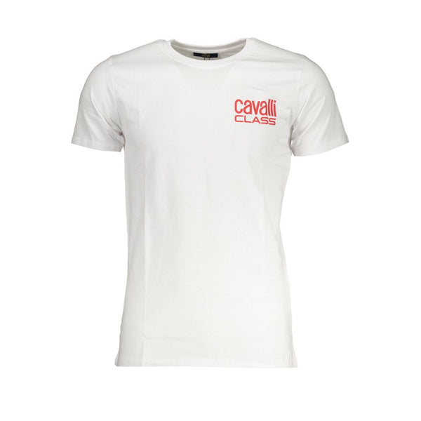 Weißes Baumwollt-Shirt