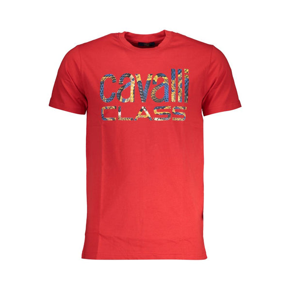 Rotes Baumwollt-Shirt