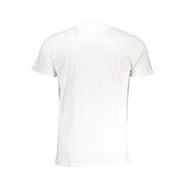 Camiseta de algodón blanco