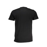 Camiseta de algodón negro