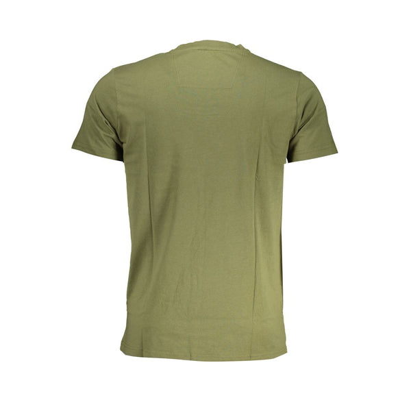 T-shirt in cotone verde