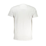 Camiseta de algodón blanco