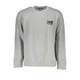 Chic Grey Sticked Sweatshirt