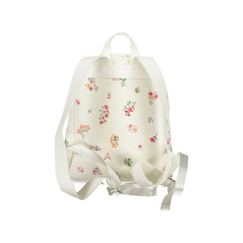 Mochila de polietileno blanco