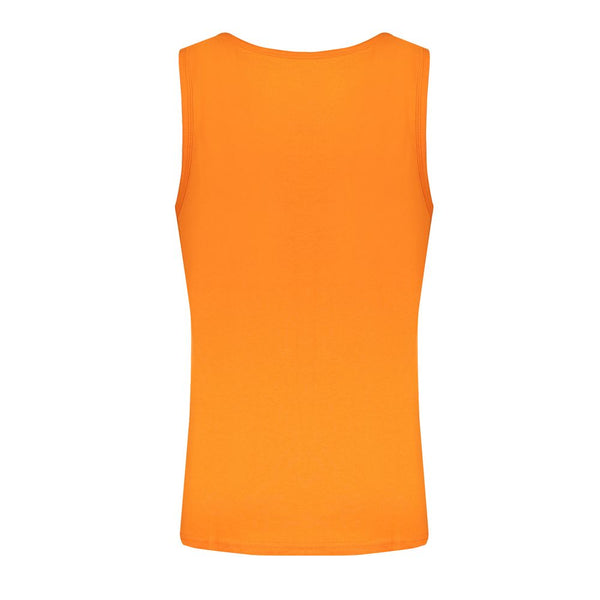 Chemise en coton orange