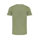 Camiseta de algodón verde