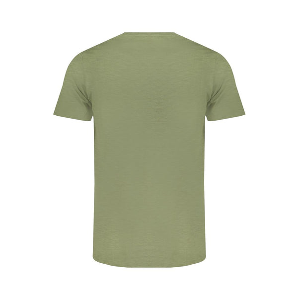 Camiseta de algodón verde