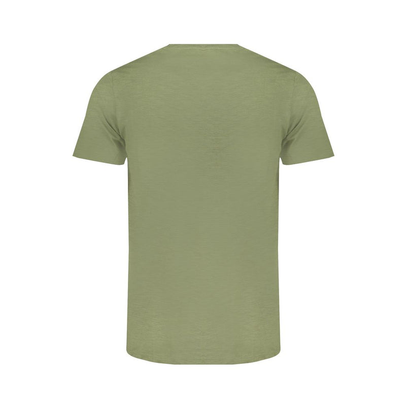 T-shirt in cotone verde