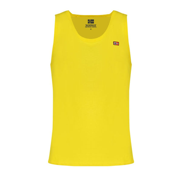 Chemise en coton jaune