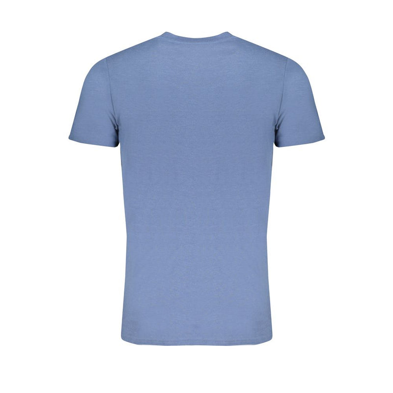 T-shirt en coton bleu