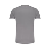 Camiseta de algodón gris