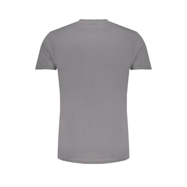 T-shirt di cotone grigio