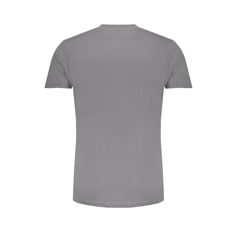 T-shirt di cotone grigio