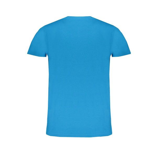 T-shirt en coton bleu