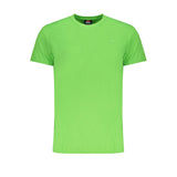 Camiseta de algodón verde