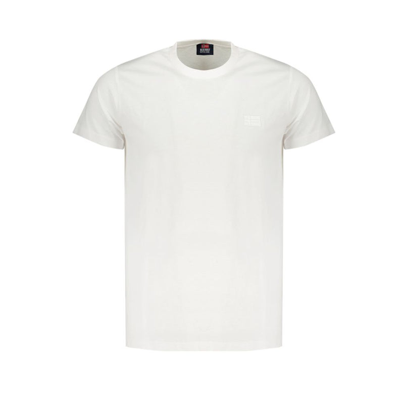 T-shirt di cotone bianco