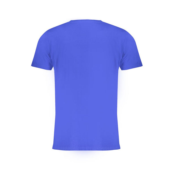 T-shirt di cotone blu