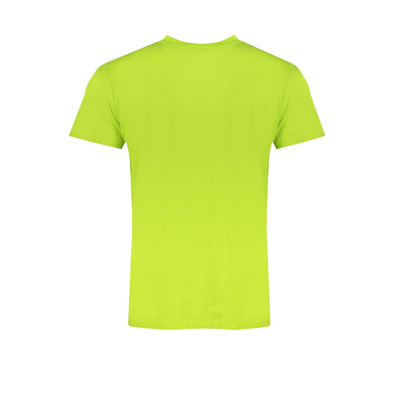 Camiseta de algodón verde