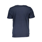 T-shirt en coton bleu