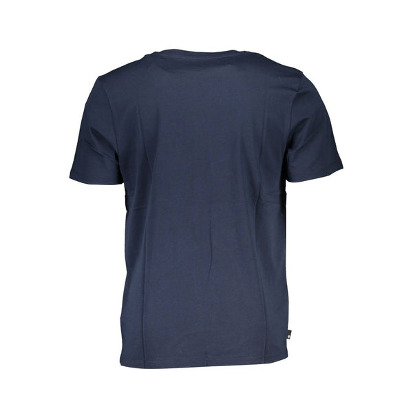 T-shirt di cotone blu