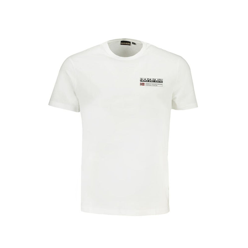 T-shirt di cotone bianco