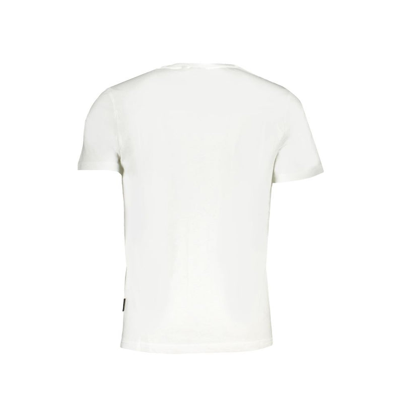 T-shirt di cotone bianco