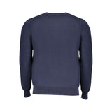 Maglione di cotone blu