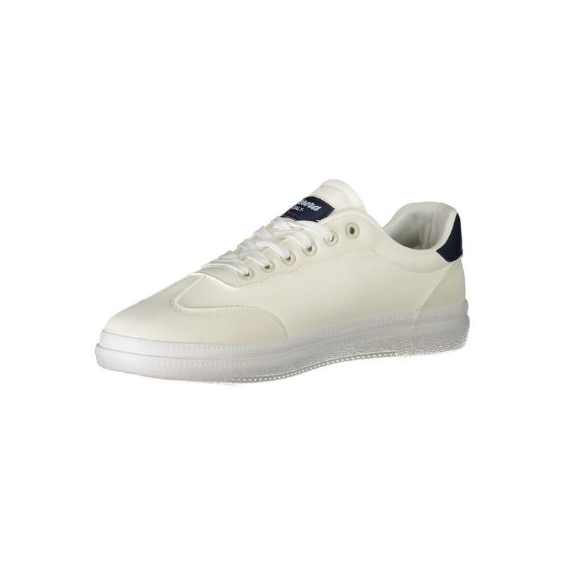 Sneaker in poliestere bianco