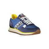 Blue Polyester Sneaker