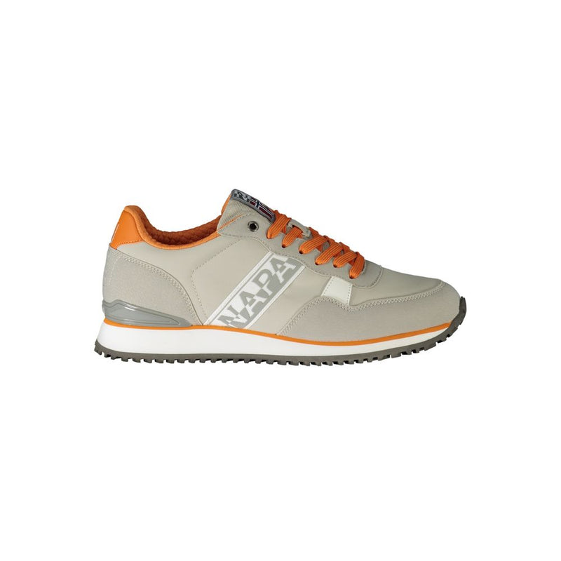 Sneaker en polyester gris